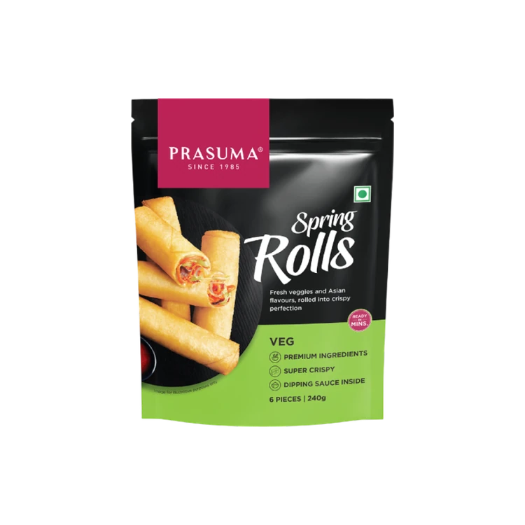 Prasuma Vegetable Spring Roll (Frozen)