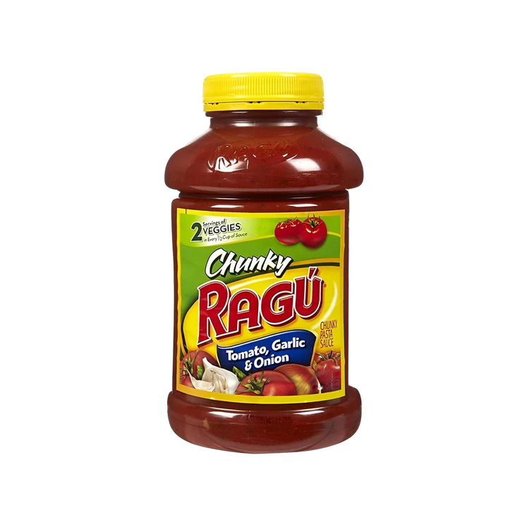 Ragu Tomato Garlic & Onion Pizza & Pasta Sauce