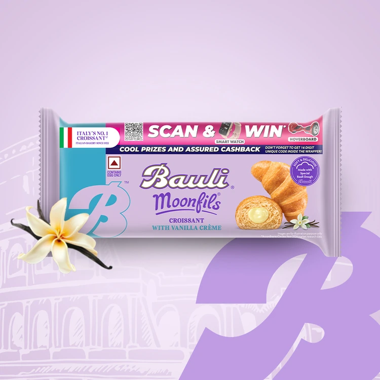 Bauli Moonfils Vanilla Crème Soft Croissant