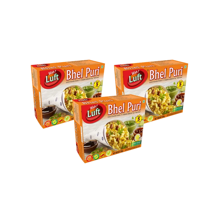 Wah Luft Bhelpuri, Kit - Pack of 3
