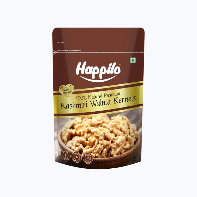 Happilo Premium Natural Kashmiri Premium Walnut Kernels (Akrotu Bija)