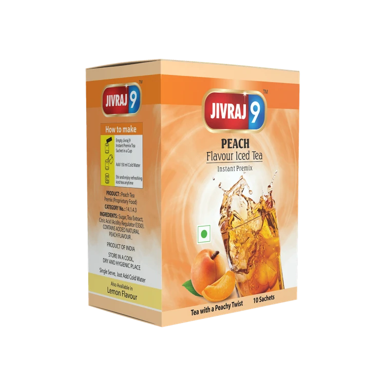 Jivraj 9 Peach Ice Tea Premix
