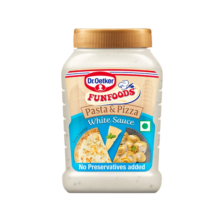 Dr. Oetker Funfoods Pasta & Pizza White Sauce