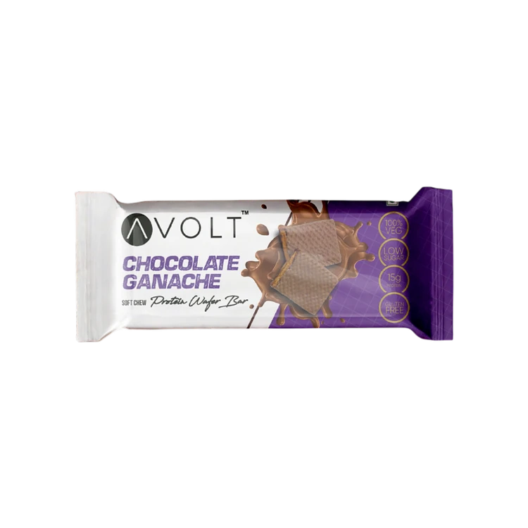 Avolt Chocolate Ganache 15g Protein Wafer Bar