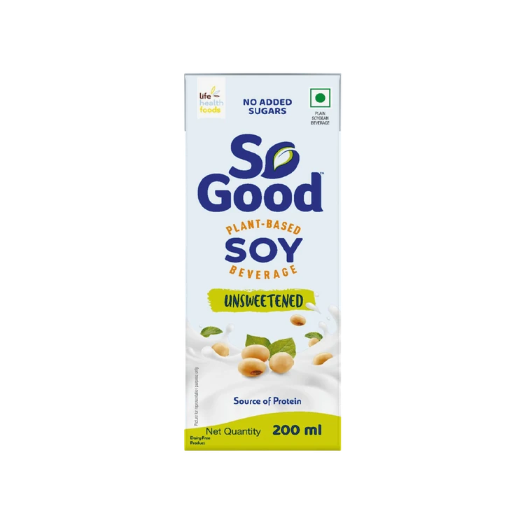 So Good Natural Unsweetened Soy Beverage