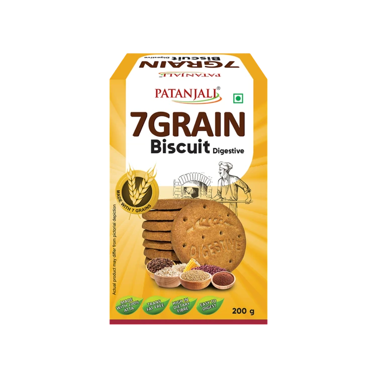 Patanjali 7 Grain Digestive Biscuit