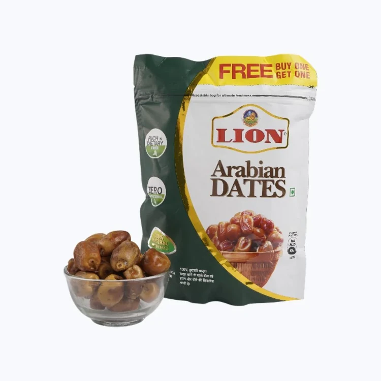 Lion Arabian Dates - Buy 1 Get 1 Free (Kharjura)