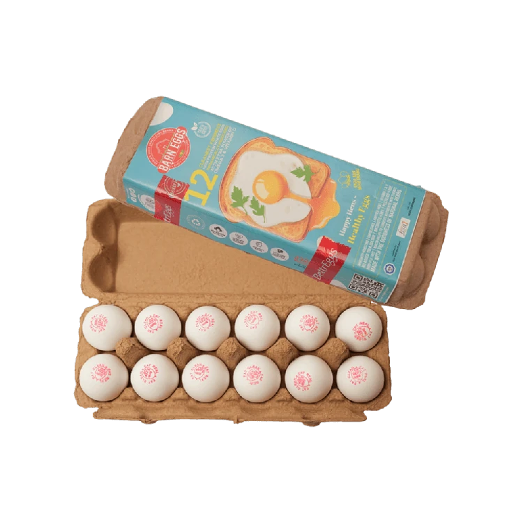 Barn Eggs White Protein Rich Eggs