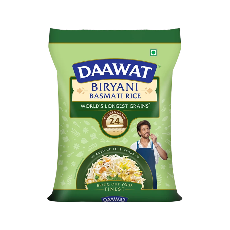 Daawat Biryani Basmati Rice (Extra Long Grain) (Basmati Akki)