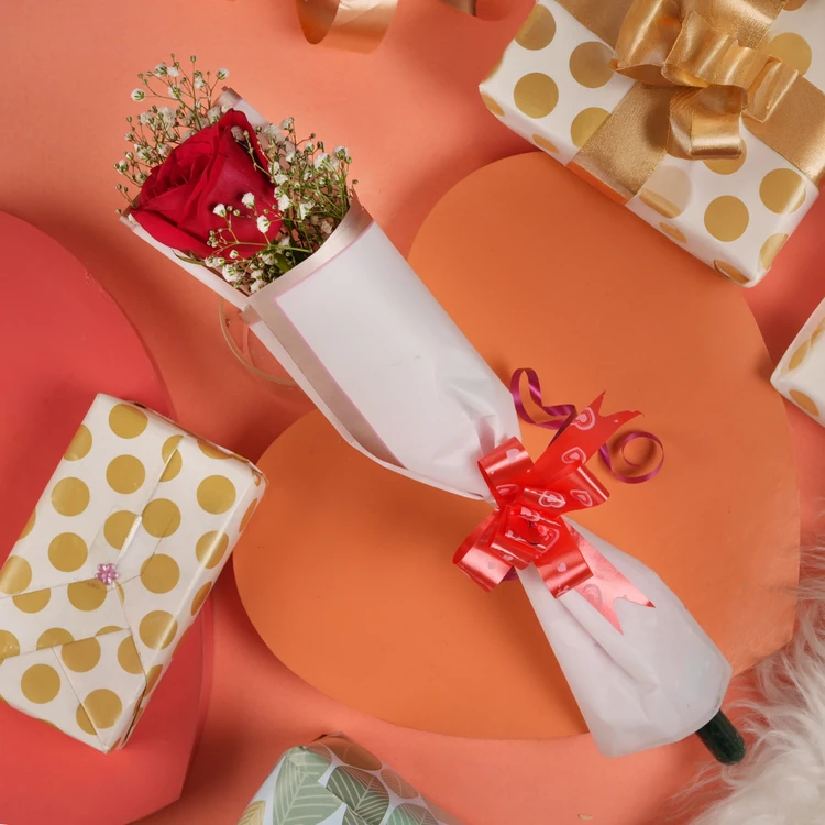 Mother's Day Single Red Rose Special Offer