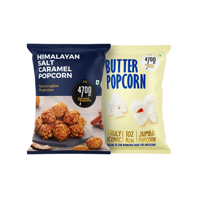 4700BC Himalayan Salt Caramel and Butter Popcorn Combo