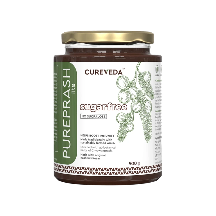Cureveda Pureprash Lite Sugarfree Chyawanprash