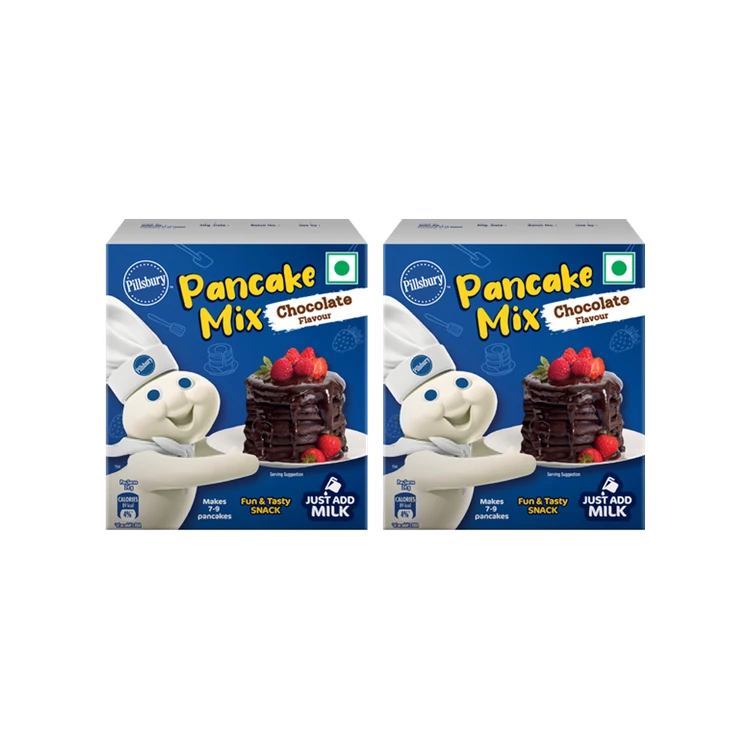 Pillsbury Chocolate Flavour Pancake Mix - Pack of 2