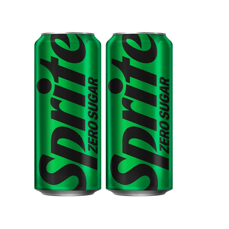Sprite Zero Soft Drink - Pack of 2