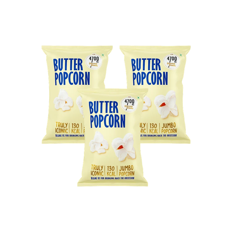 4700BC Jumbo Butter Popcorn - Pack of 3