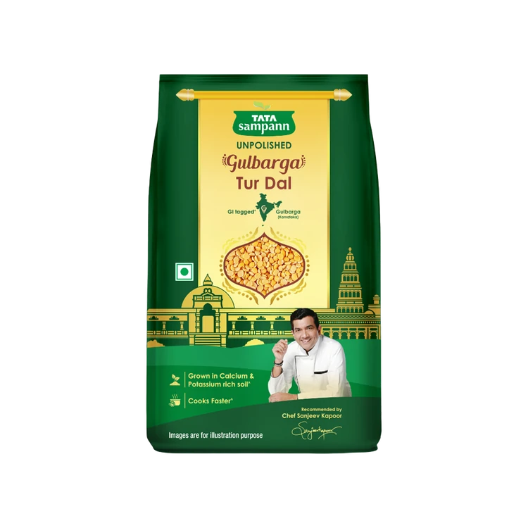 Tata Sampann Unpolished Gulbarga Toor Dal