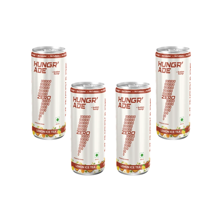 Hidden Hungr Hydration Energy Drink - Lemon Ice Tea