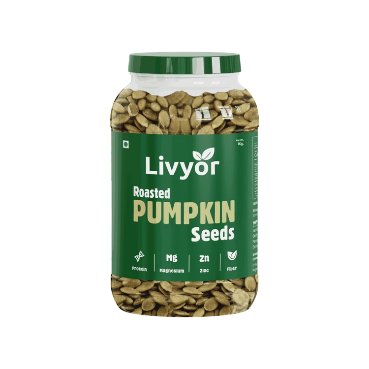 Livyor Roasted Pumpkin Seeds (Kumbalakayi Beeja)