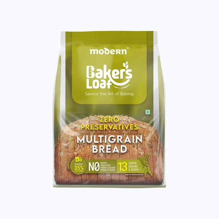 Baker's Loaf Zero Preservatives Multigrain Bread
