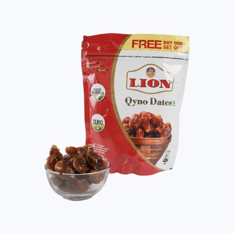 Lion Qyno Dates - Buy 1 Get 1 Free (Kharjura)