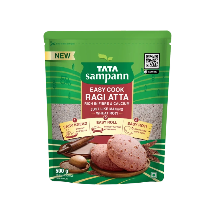Tata Sampann Easy Cook Ragi Flour (Ragi Hittu)