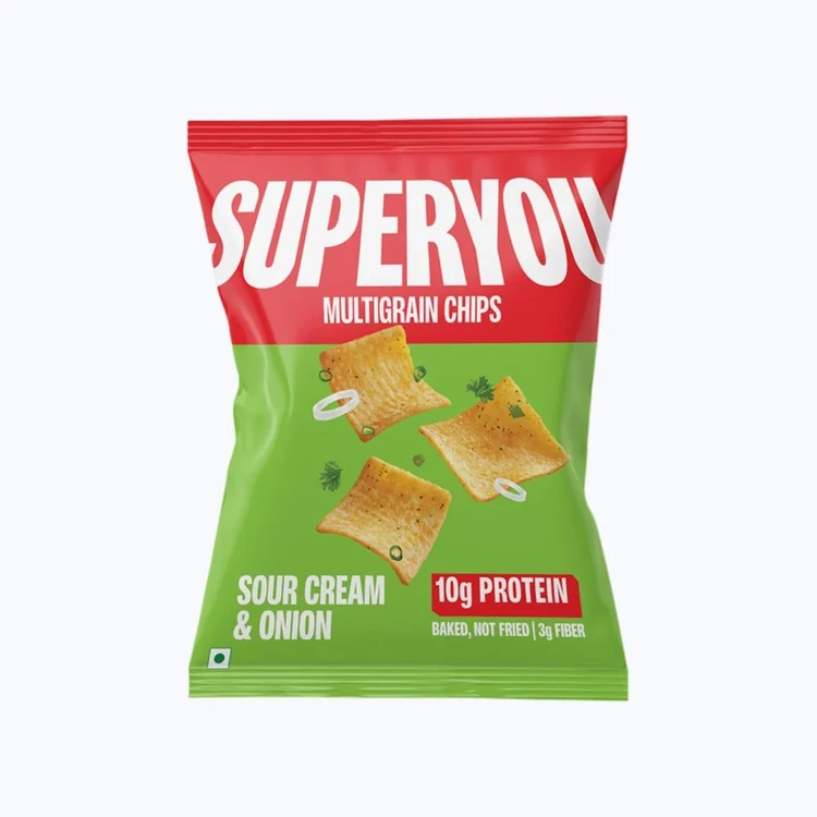 SuperYou Multigrain Sour Cream & Onion Chips