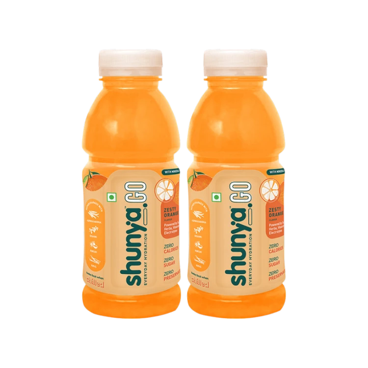 Shunya GO Zesty Orange Juice - Pack of 2