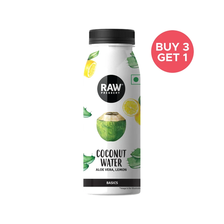Raw Pressery Aloe Vera Coconut Water - Buy 3 Get 1 Free