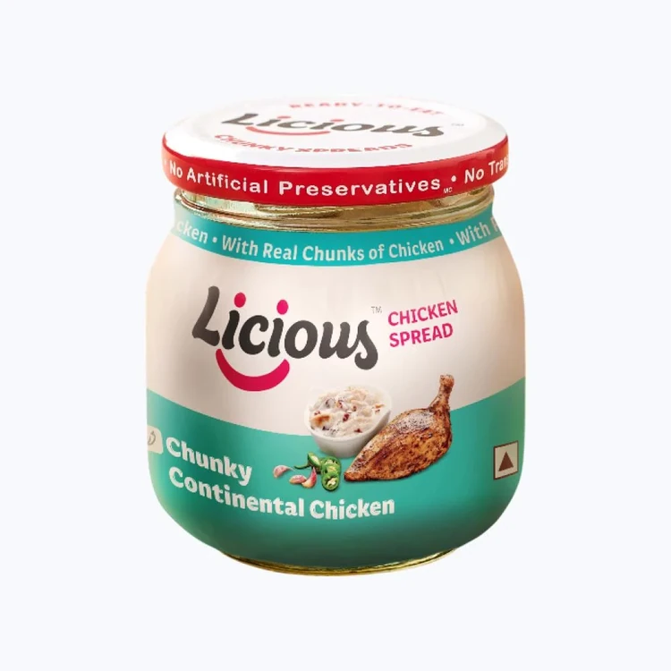 Licious Chunky Continental Chicken Spread