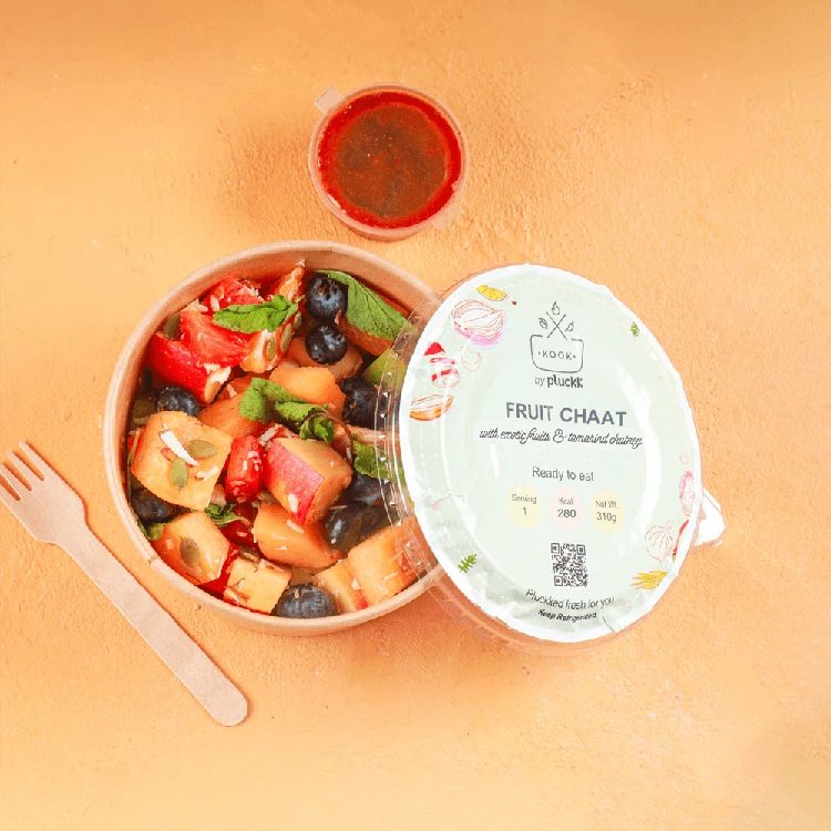 Fruit Chaat (Ready to Eat) by Pluckk (Hannina Chaatu)