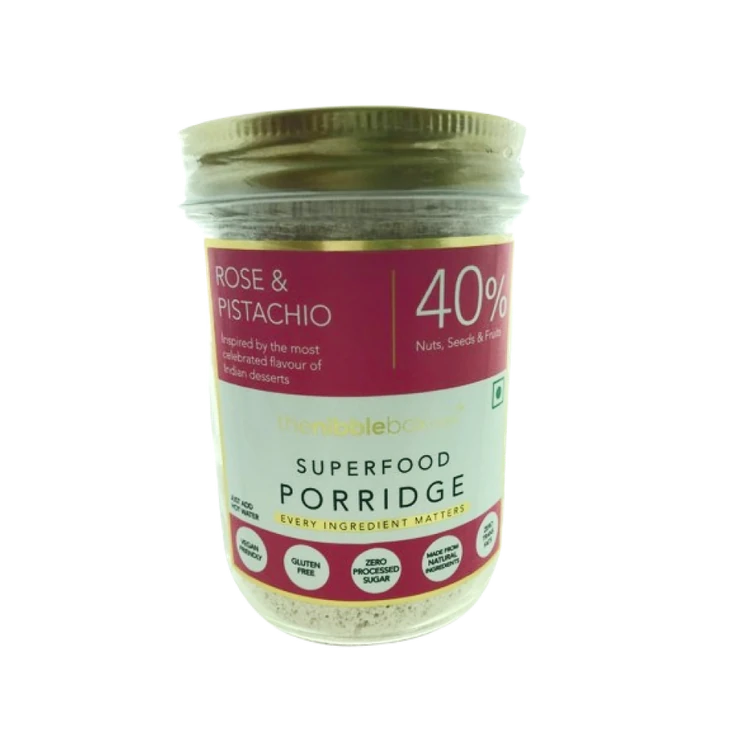 The Nibble Box Superfood Porridge (Rose & Pistachio)