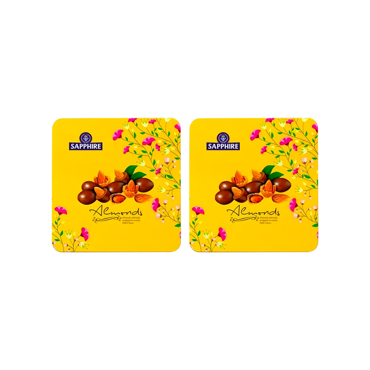 Sapphire Chocolate Coated Almonds Gift Pack - Pack of 2