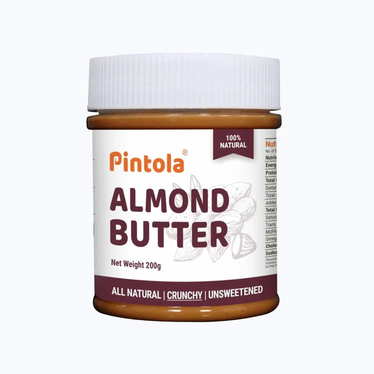 Pintola All Natural Crunchy Almond Butter