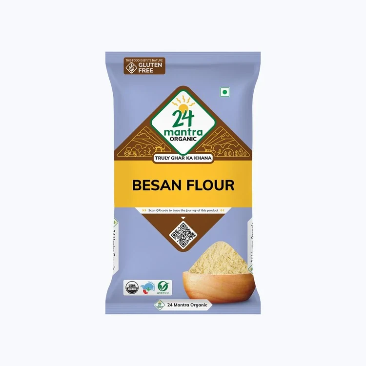 24 Mantra Organic Besan