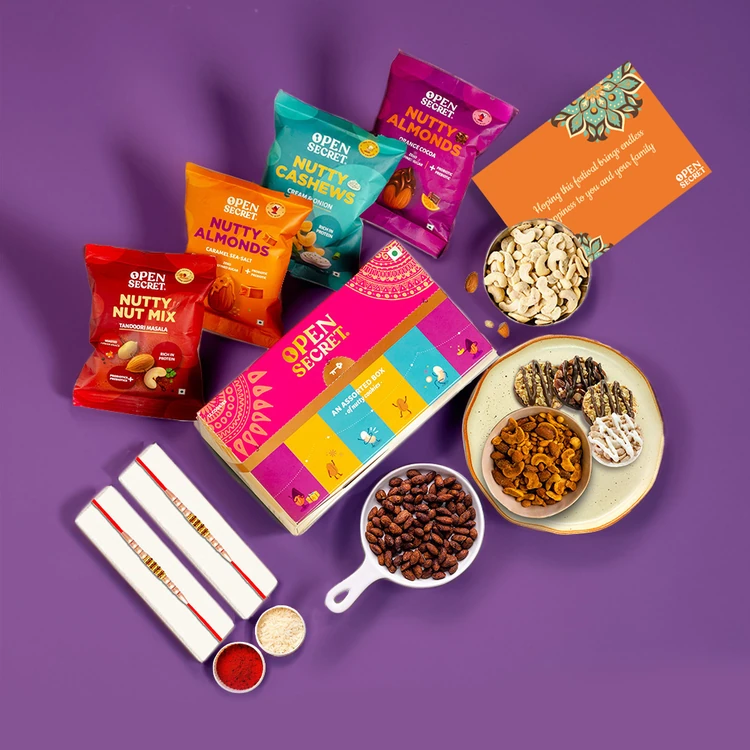 Open Secret Chocolate & Nuts Gift Pack