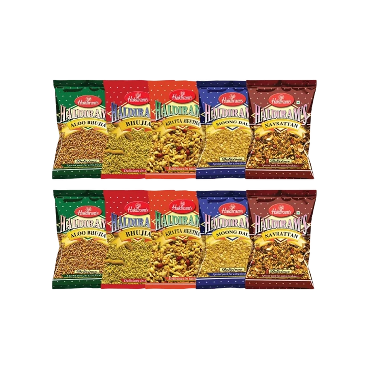 Haldiram's Namkeen Combo - Pack of 2