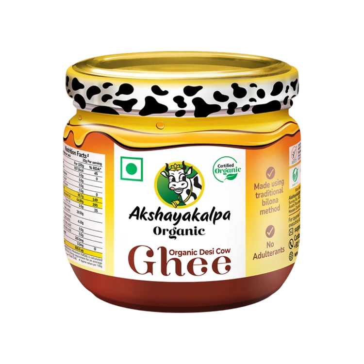 Akshayakalpa Organic Desi Organic Cow Ghee