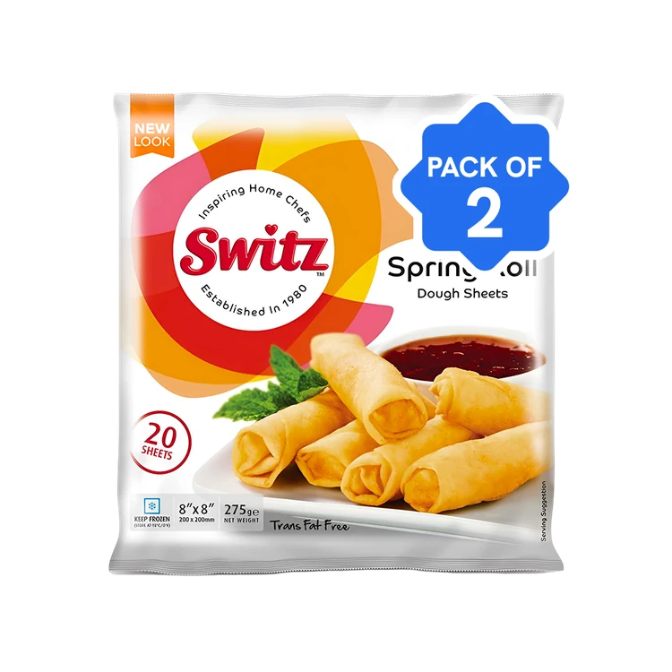 Switz Spring Roll Dough Sheets - Pack of 2