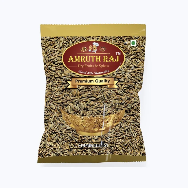 Amruth Raj Whole Cumin Seeds / Jeera Seeds (Jeerige)