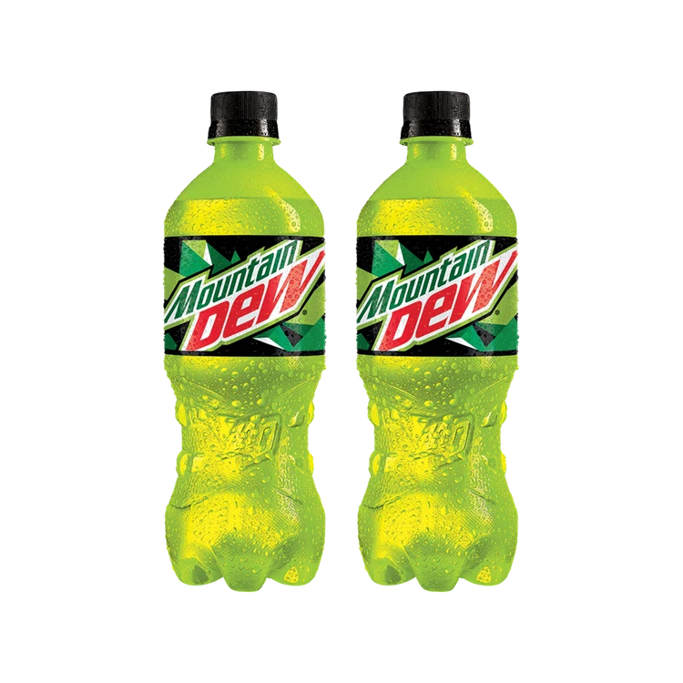 Mountain Dew Grip Lime Soft Drink - Pack of 2
