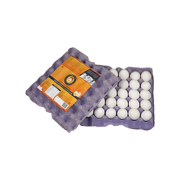 Proto Farm Fresh White Eggs - 30 Pieces Tray