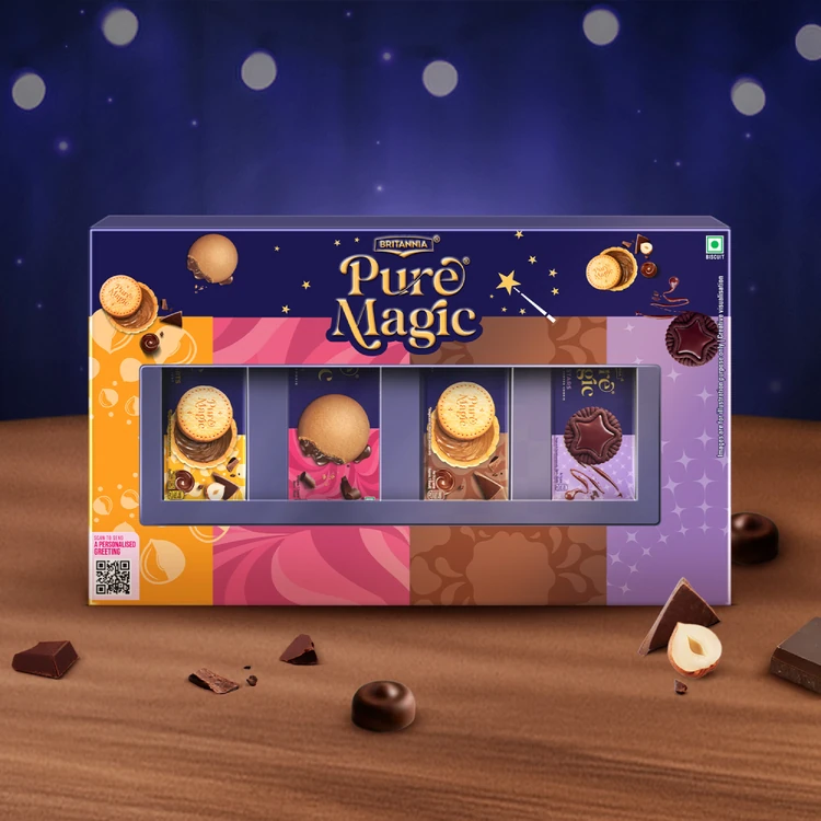 Britannia Pure Magic Biscuits Gift Pack