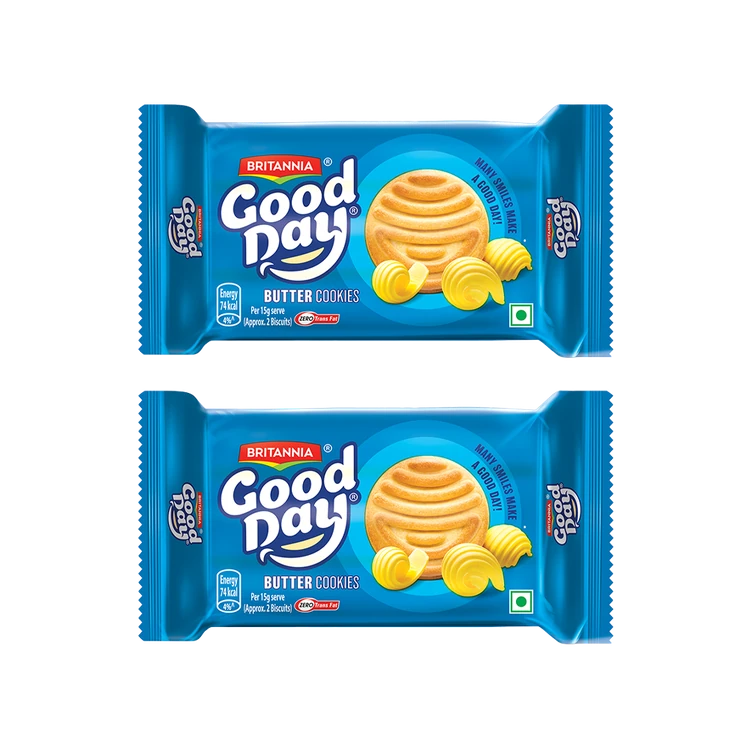 Britannia Good Day Butter Cookies - Pack of 2