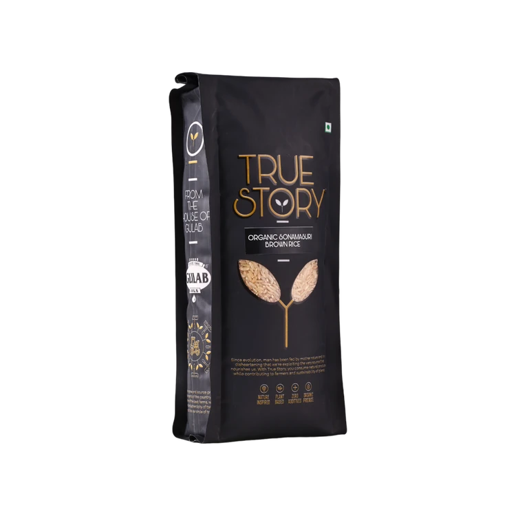 True Story Brown Organic Sonamasuri Rice