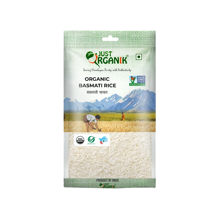 Just Organik Organic Basmati Rice