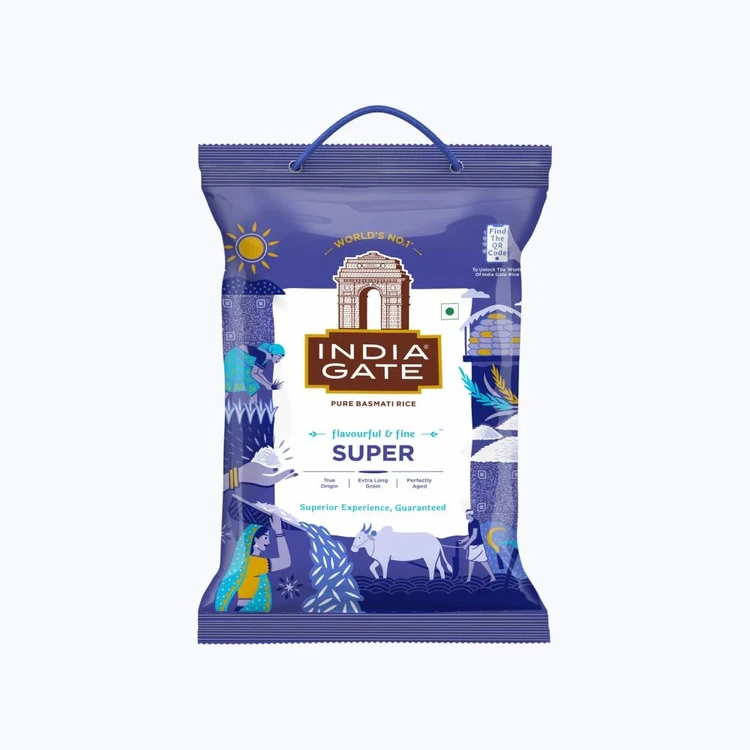 India Gate Super Basmati Rice (Extra Long Grain) (Basmati Akki)
