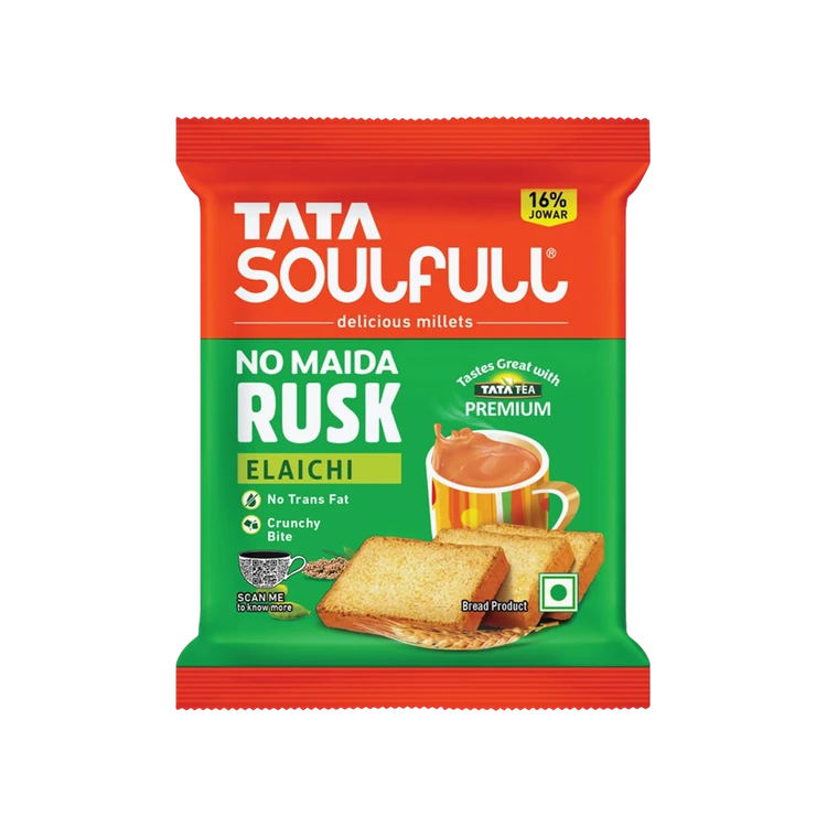Tata Soulfull Elaichi No Maida Rusk