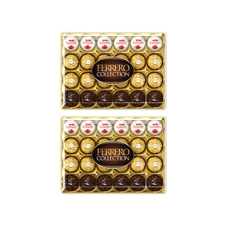 Ferrero Collection Assorted Chocolate Gift Pack (24 pieces) - Pack of 2