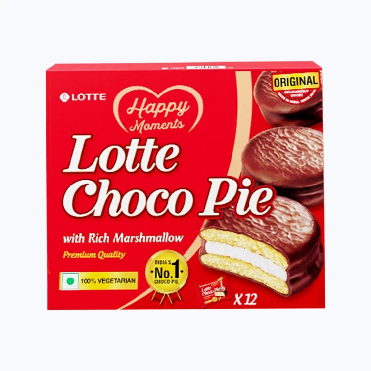 Lotte Choco Pie - 12 units