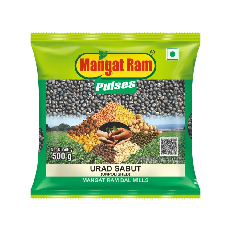 Mangat Ram Unpolished Urad (Sabut) (Uddina Kalu)